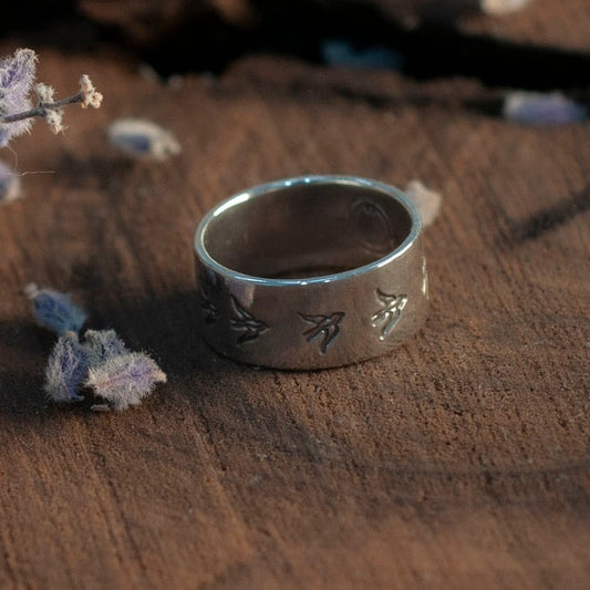 The Herondale Family Ring Slim - Hebel Design