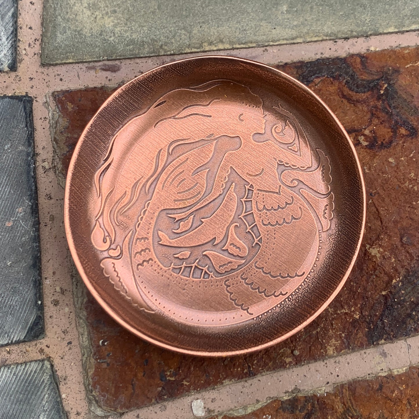 Mermaid Copper Dish - Hebel Design