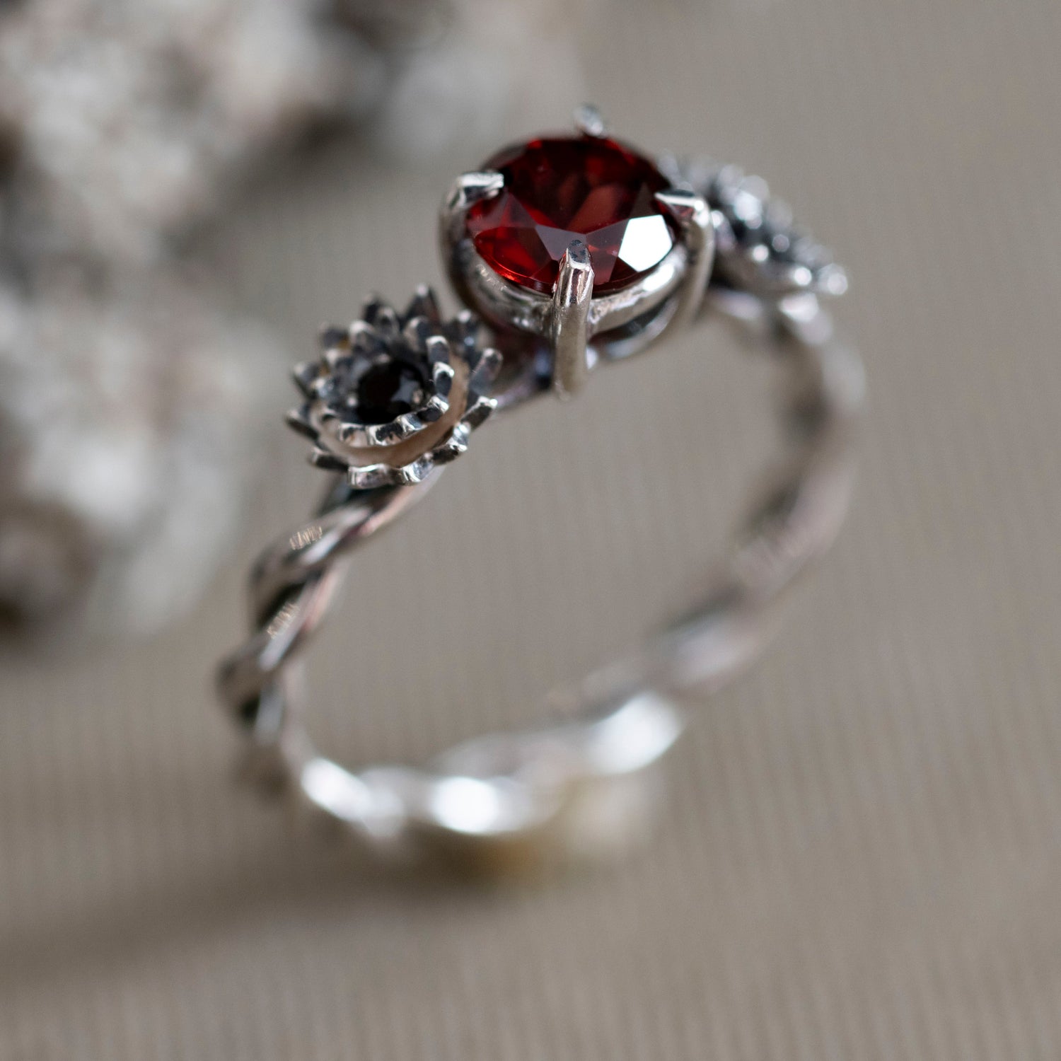 The Monthly Bloom: Birthstone & Flower