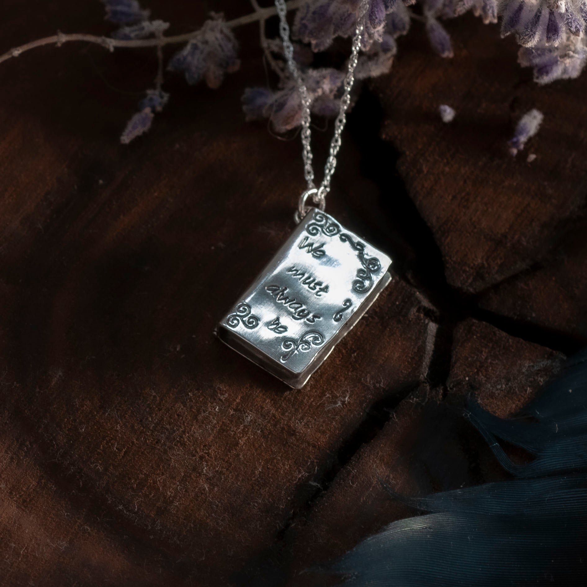 We Must Always be Careful of Books Locket