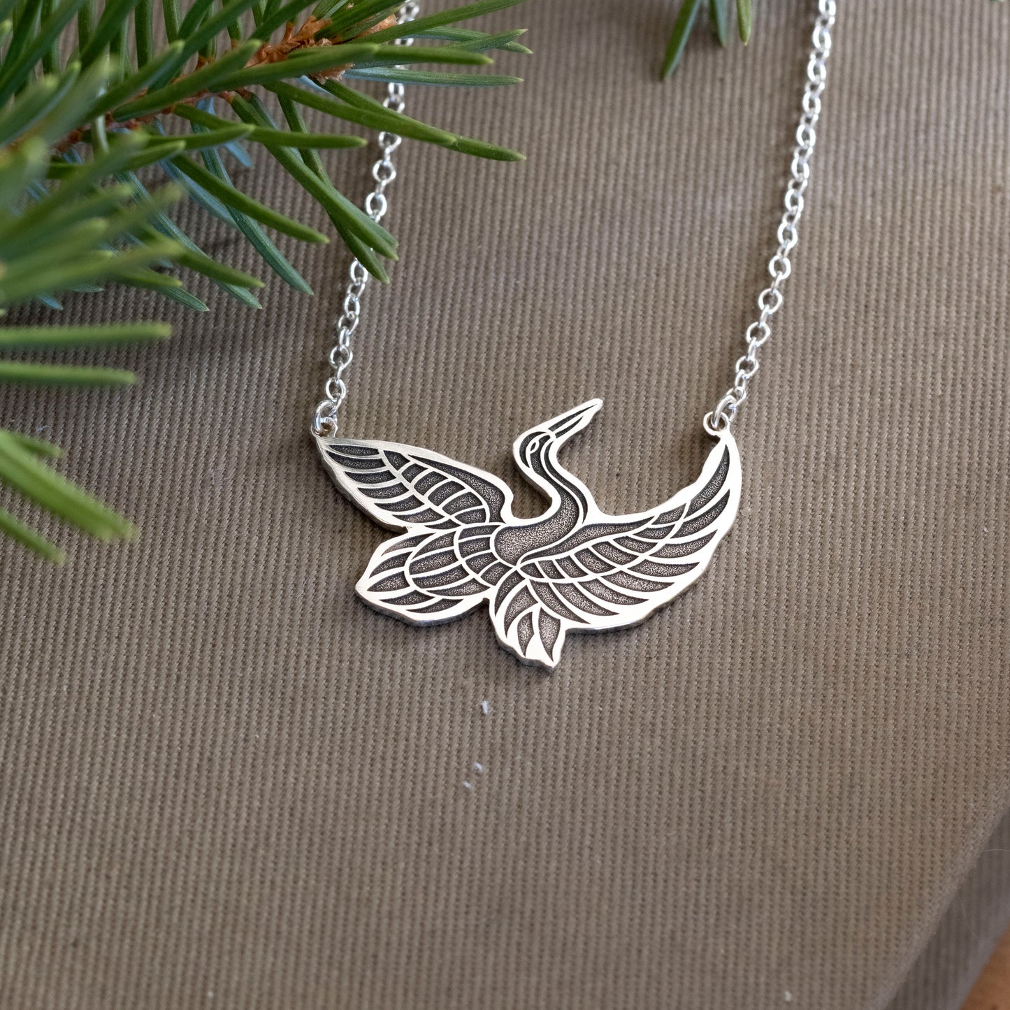 heron necklace from the shadowhunters ghost market short stories