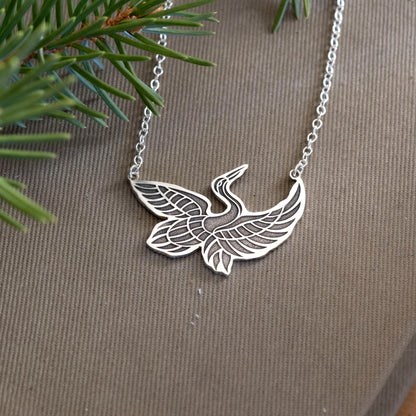 heron necklace from the shadowhunters ghost market short stories