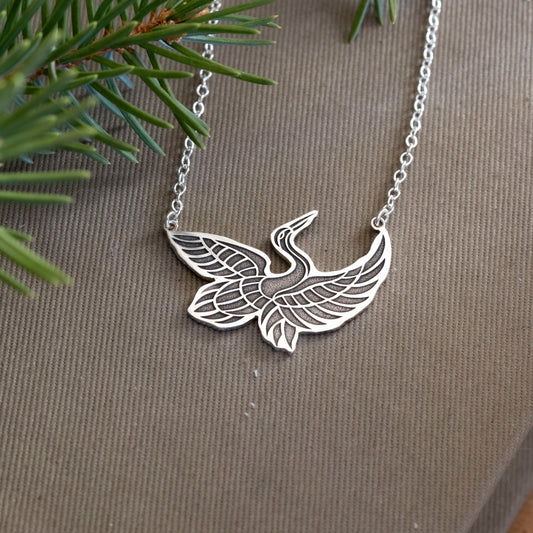 heron necklace from the shadowhunters ghost market short stories