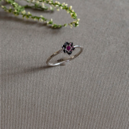 The Monthly Bloom Stacker Rings - Hebel Design