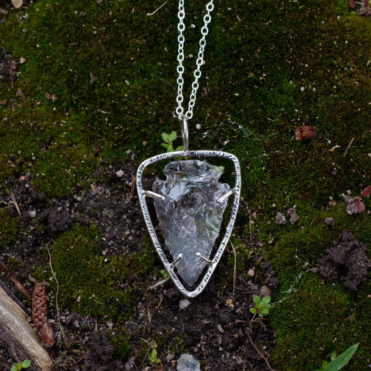 mark arrow necklace - elf bolt necklace