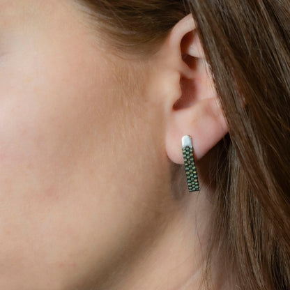 Dewdrop Hoop Earrings - Hebel Design