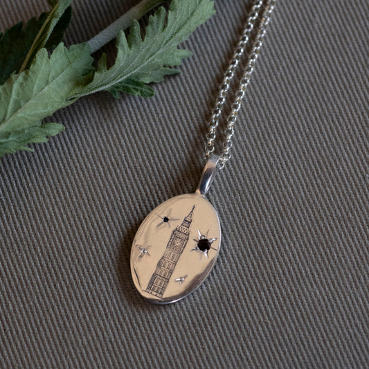 A Tale of Two Cities Pendant - Hebel Design