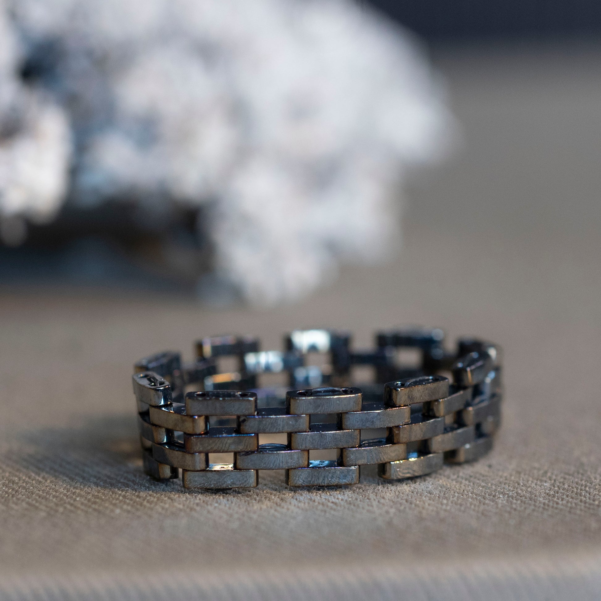 Panther Style Beaded rings - Hebel Design