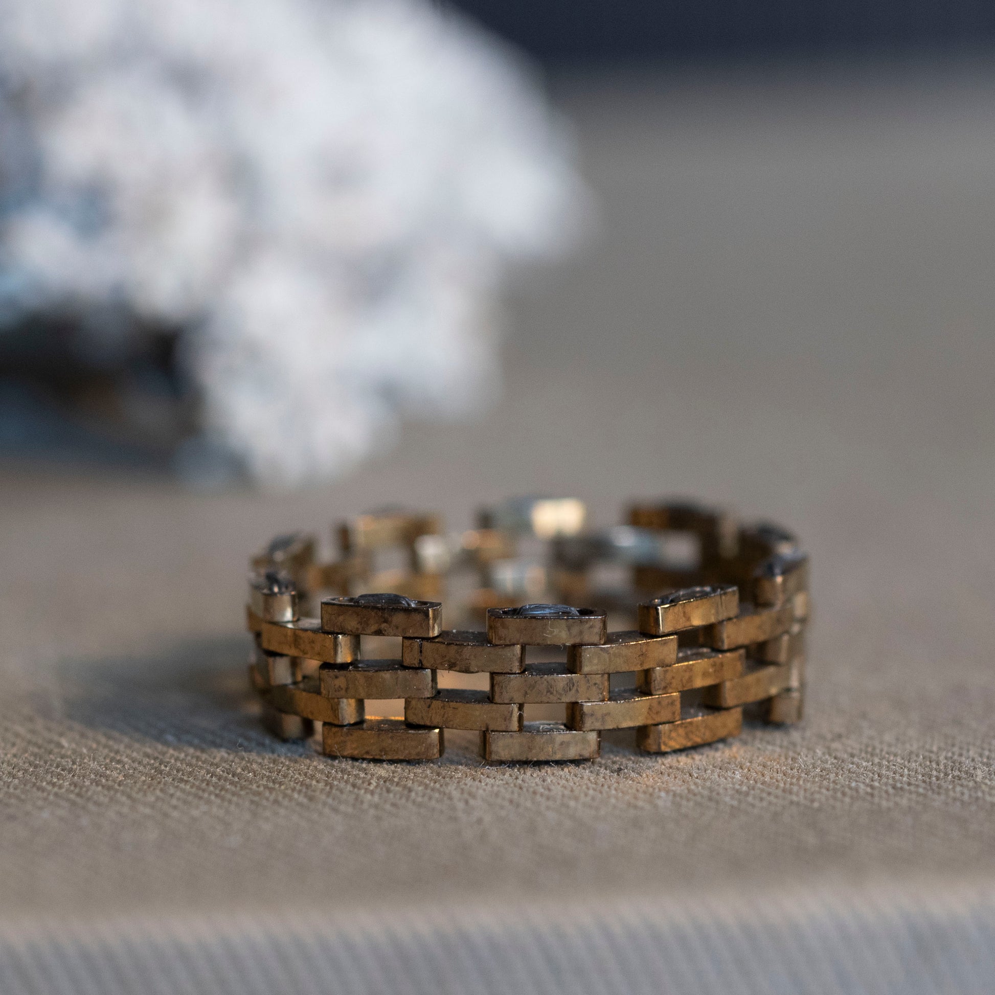Panther Style Beaded rings - Hebel Design