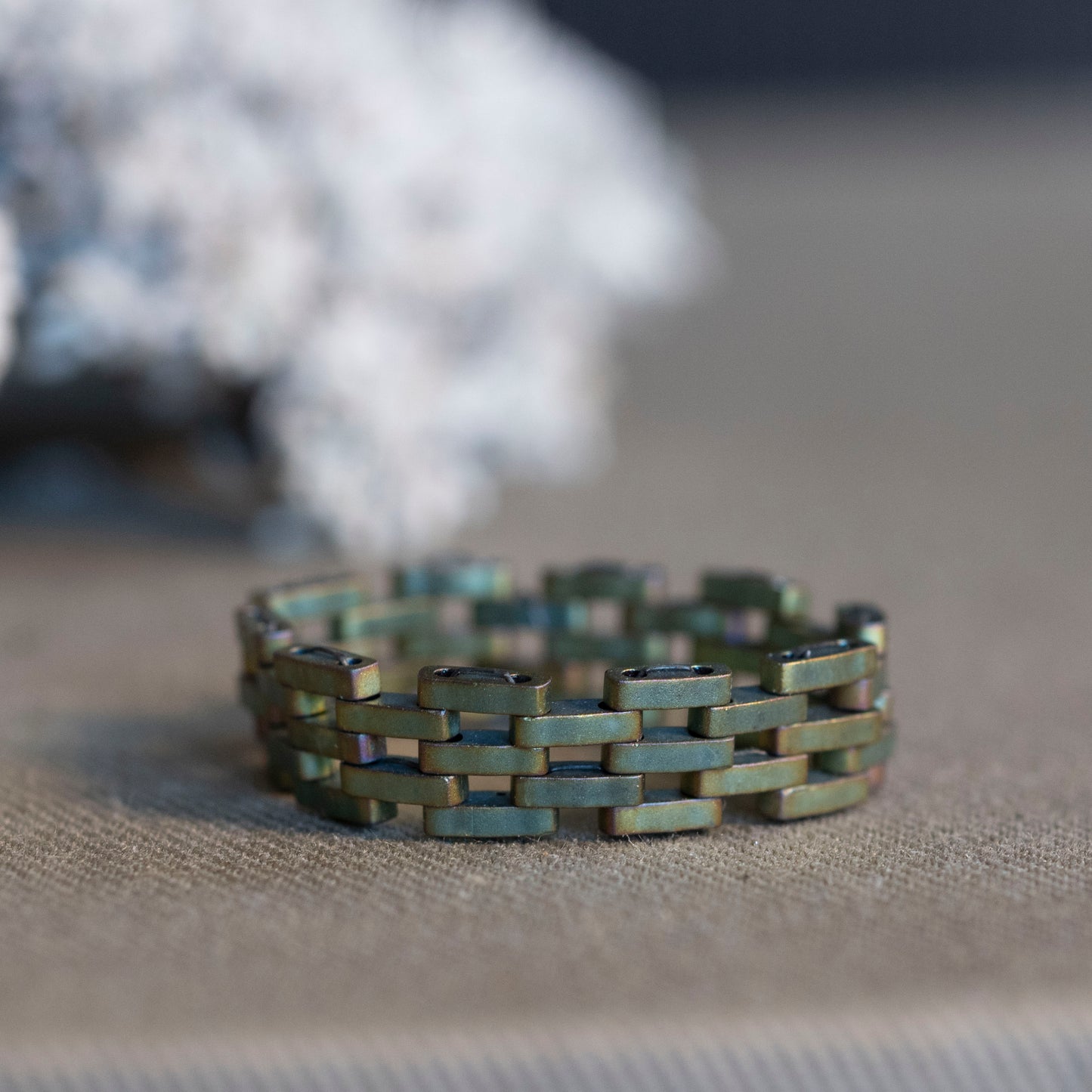 Panther Style Beaded rings - Hebel Design