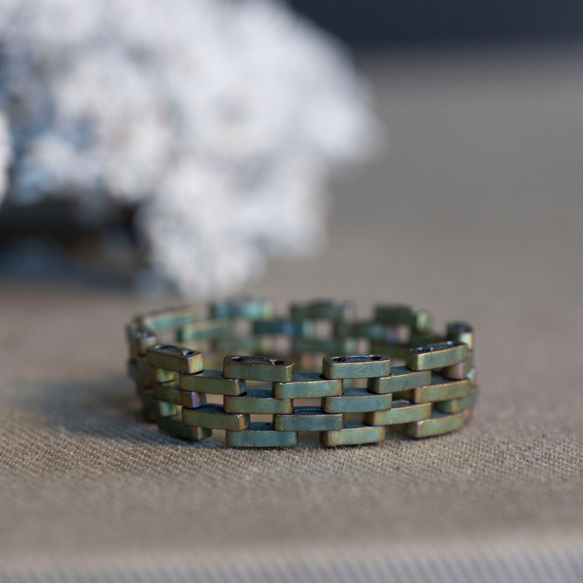 Panther Style Beaded rings - Hebel Design