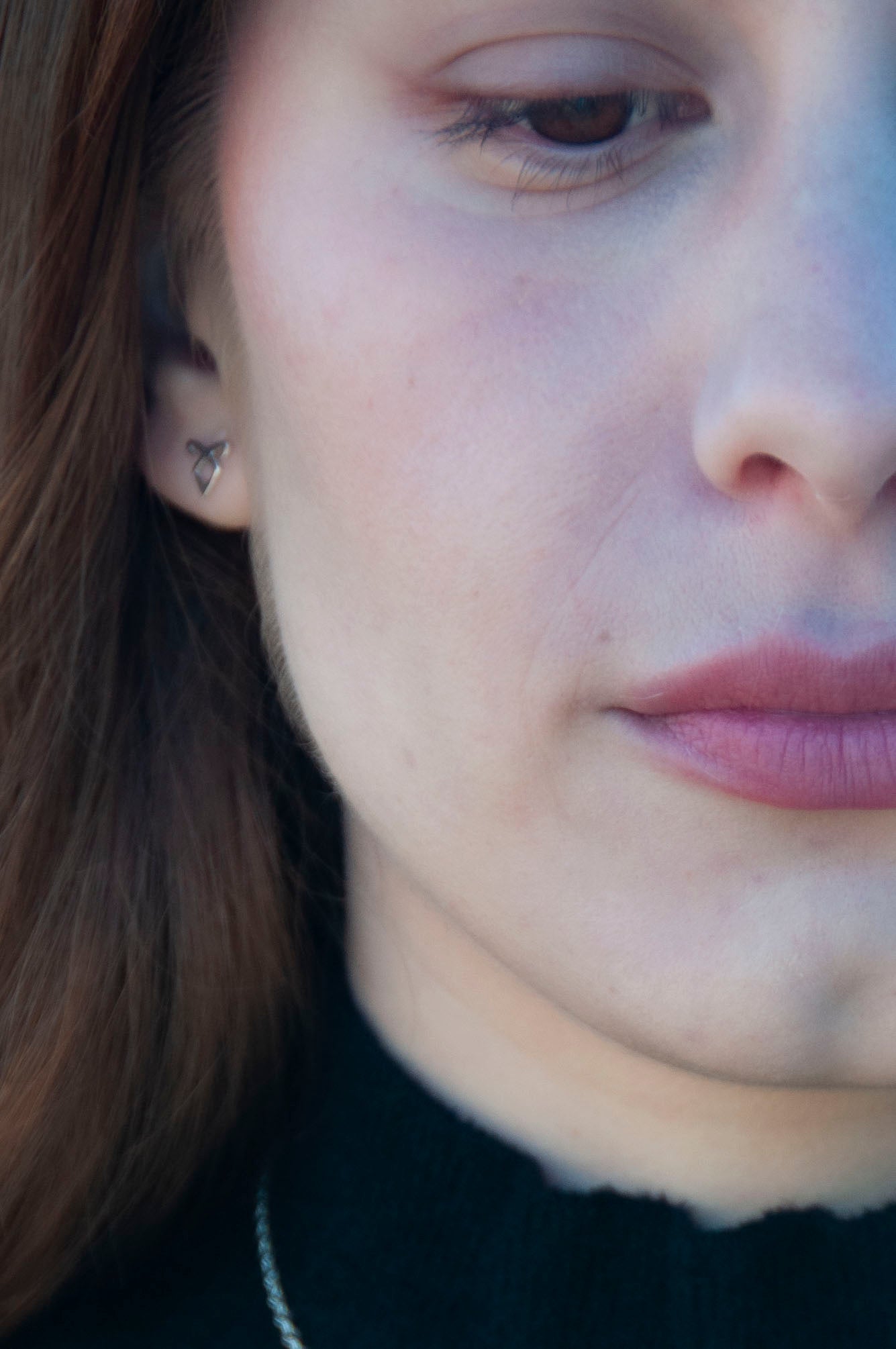 Angelic Power Rune Tiny Earrings - Hebel Design