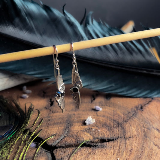 Wing in Stone Earrings - Hebel Design