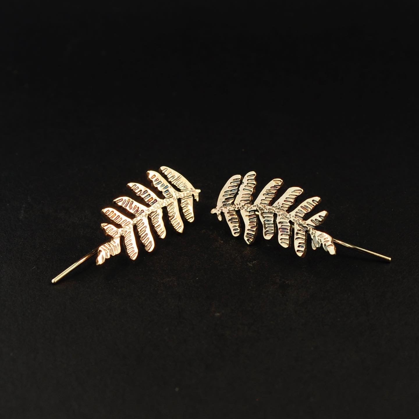 Anna's Maidenhair Fern Earrings