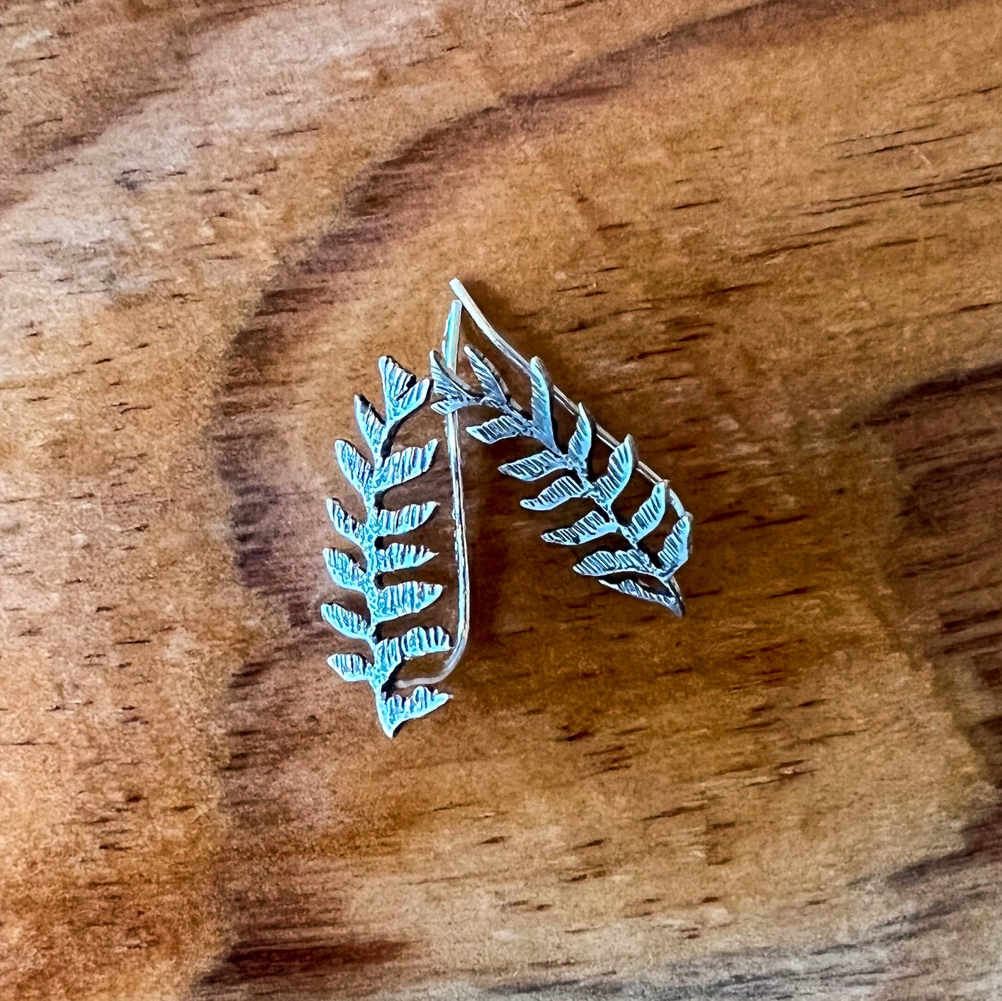 Anna's Maidenhair Fern Earrings