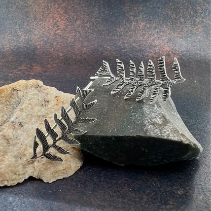 Anna's Maidenhair Fern Earrings