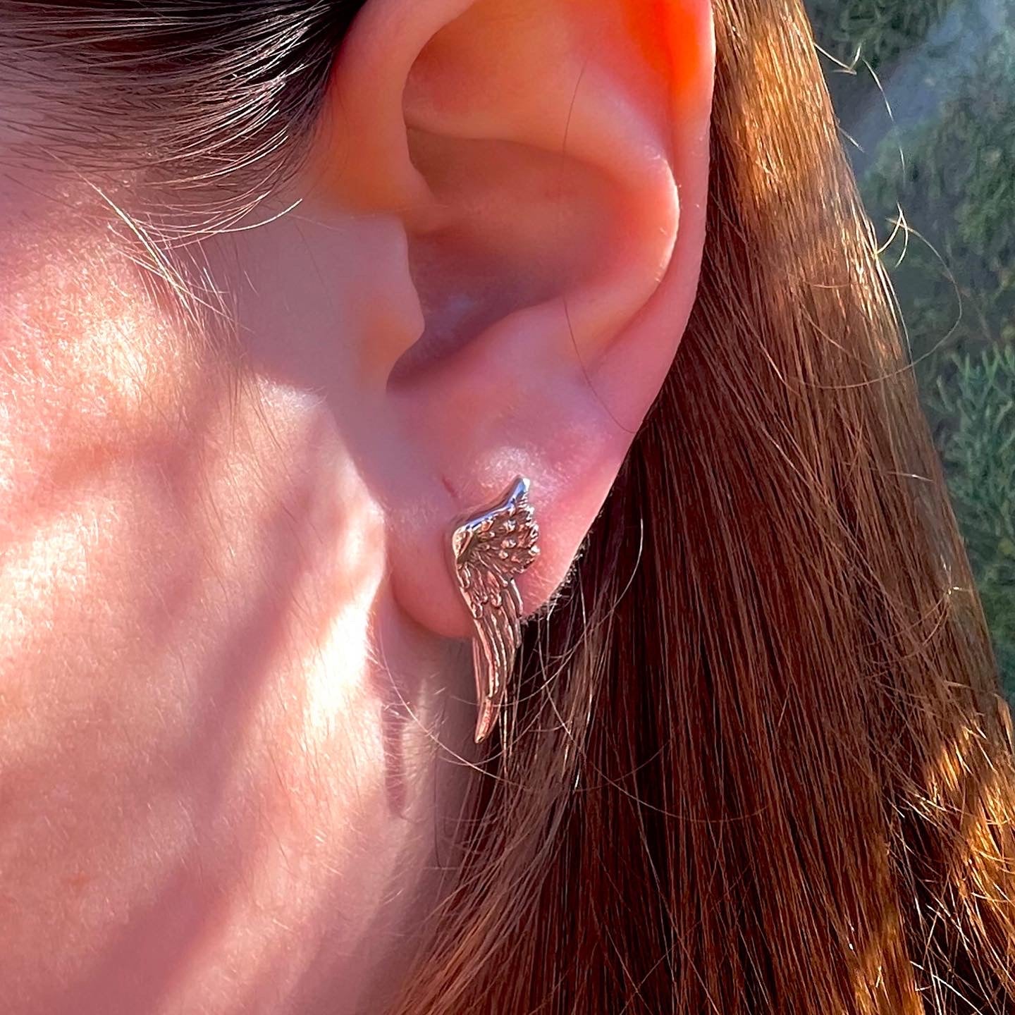 nephilim wings earrings, angel wings, fallen angel