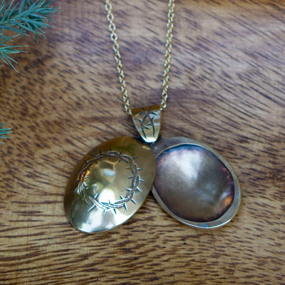 Blackthorn  locket - shadowhunters family locket