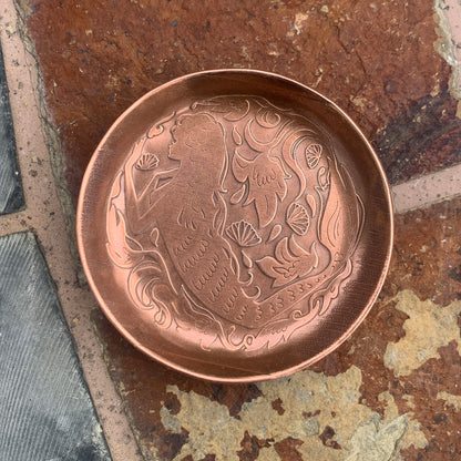 Mermaid Copper Dish - Hebel Design