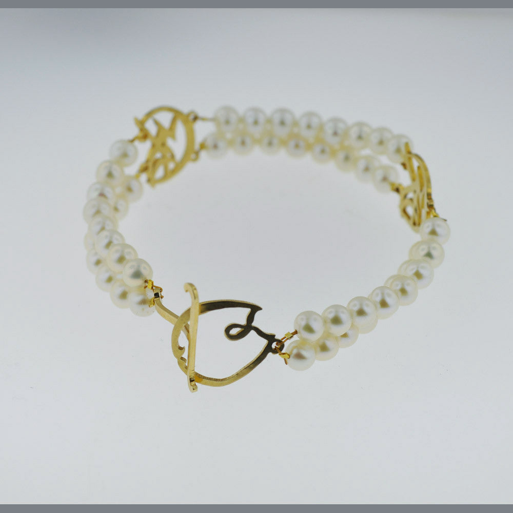 Tessa's Pearl Bracelet - Hebel Design