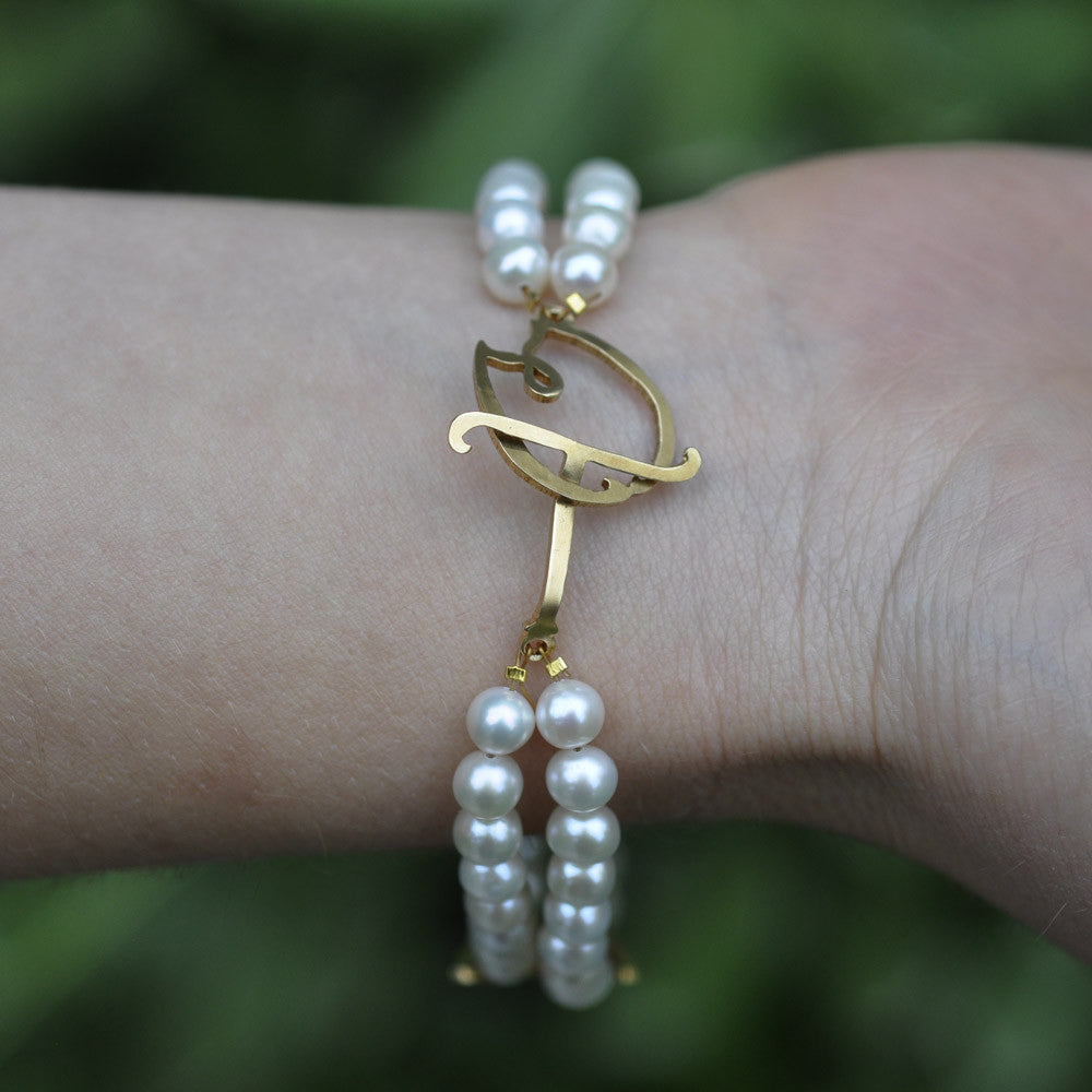 Tessa's Pearl Bracelet - Hebel Design