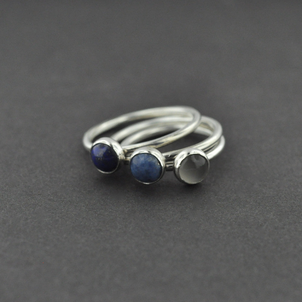 Characters Eyes Stacker Ring - stacking ring