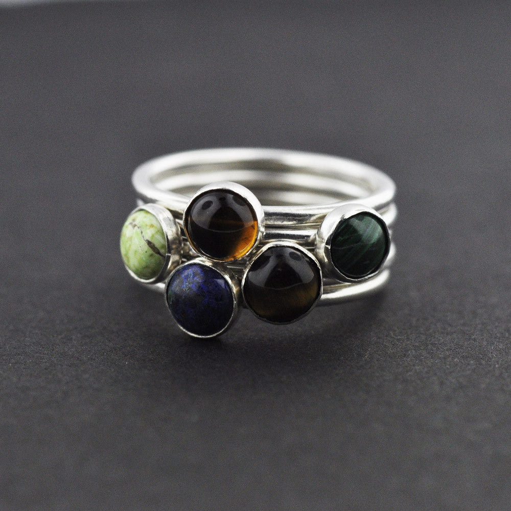 Characters Eyes Stacker Ring - Hebel Design