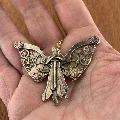 Tessa's Clockwork Angel Necklace - Hebel Design