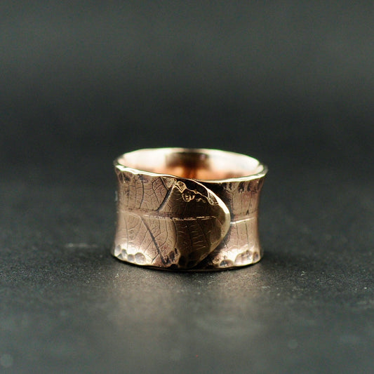 Solid brass Fairy Ring inspired by City of Lost Souls.