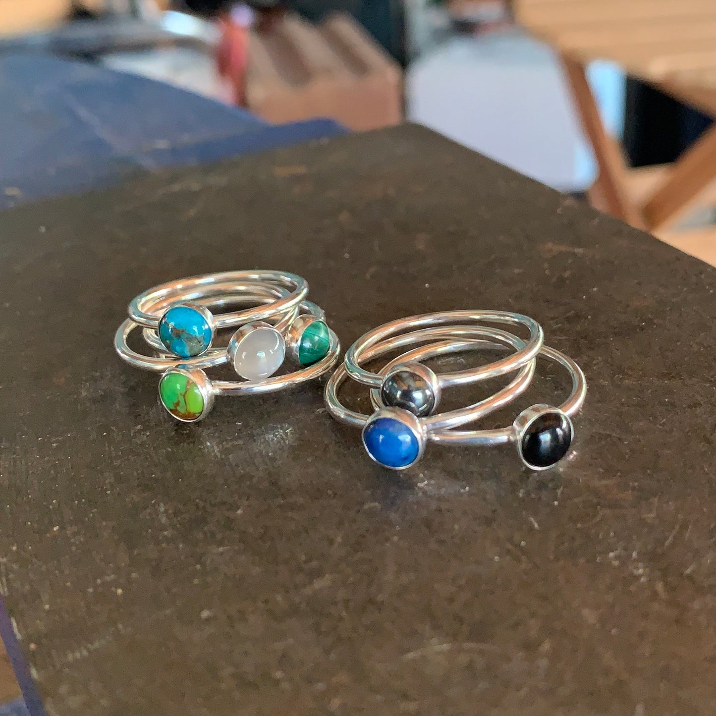 stone stacker rings