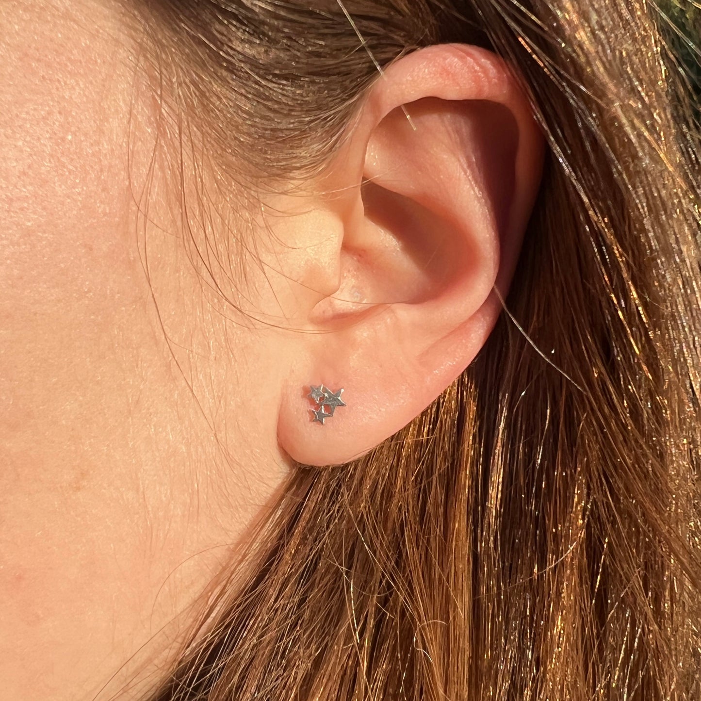 little stars earrings, twinkle little star