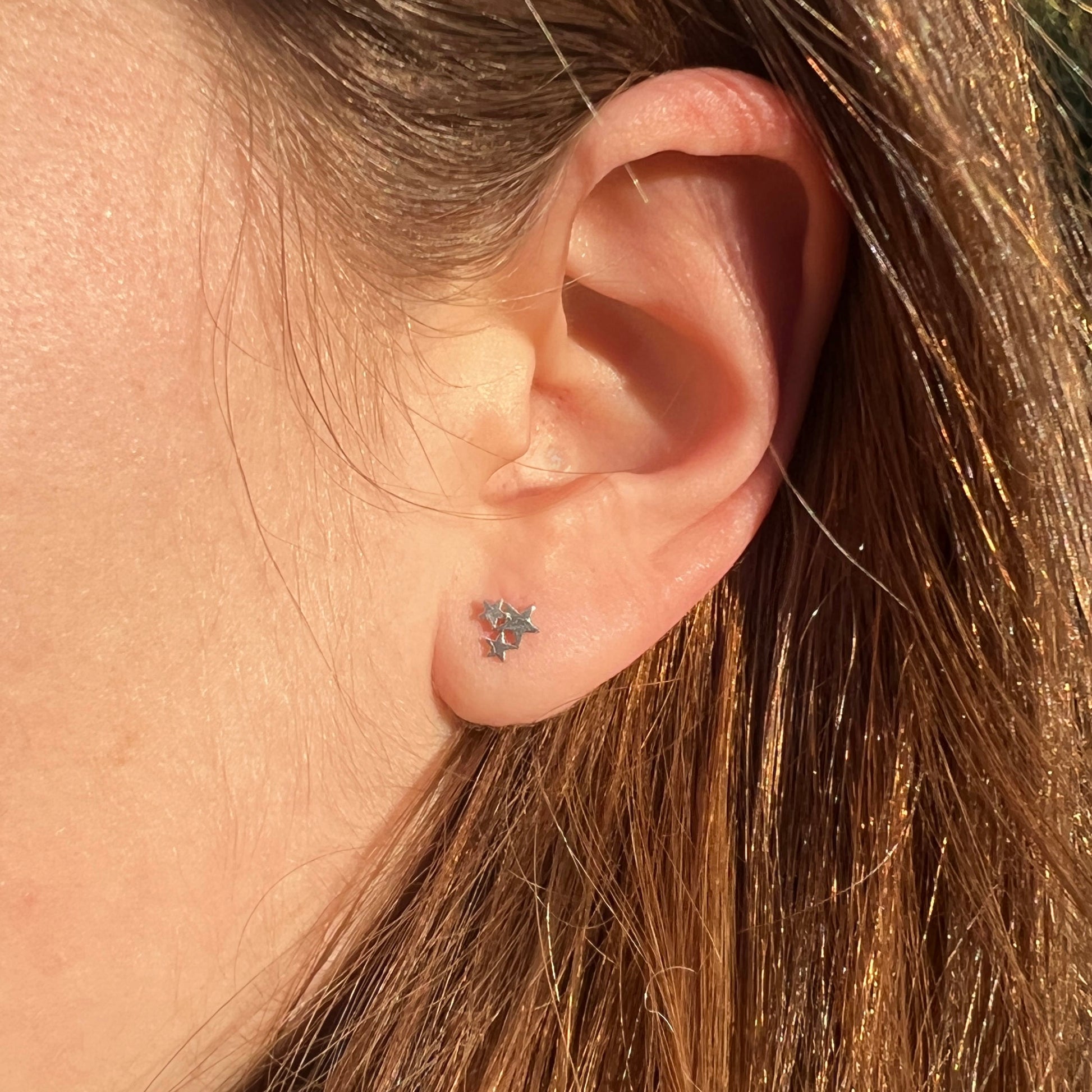 little stars earrings, twinkle little star